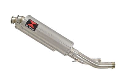 Z 1000 ZR1000A 2003 - 2006 4 - 2 Exhaust Link Pipe 400 mm Round Silencer 400SR