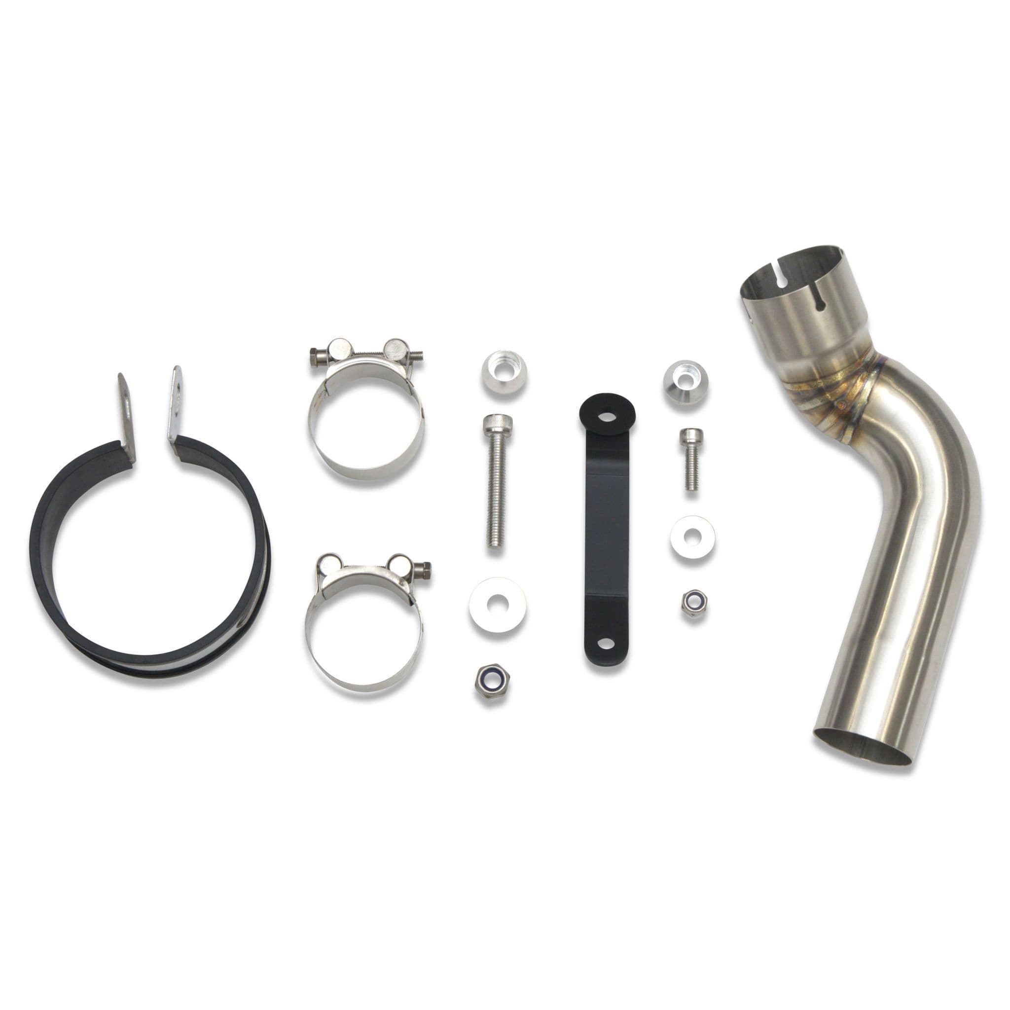 Z 1100 / SE 2026 Exhaust Silencer 200 mm Round GP Black Stainless