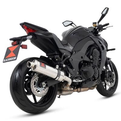 Z 1100 / SE 2026 Exhaust Silencer 400 mm Oval Stainless Steel