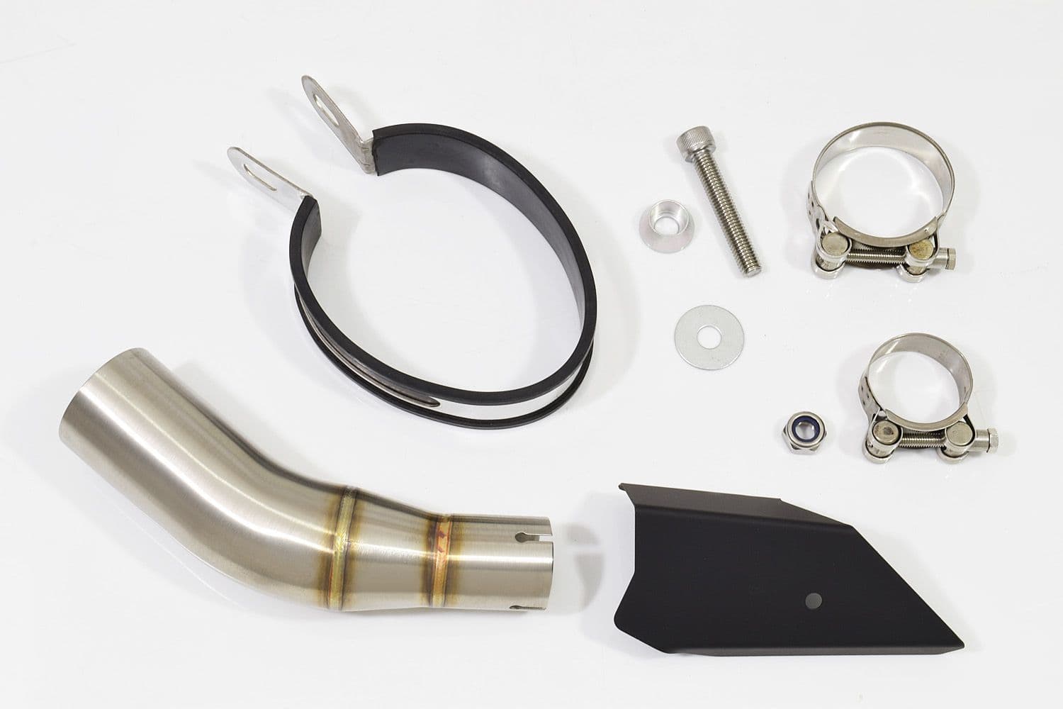 Z 125 2018 - 2024 Exhaust Silencer 300mm Oval Black Stainless