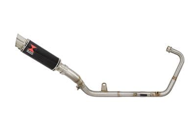 Z 125 2018 - 2024 Exhaust System 230mm GP Round Black Stainless Silencer