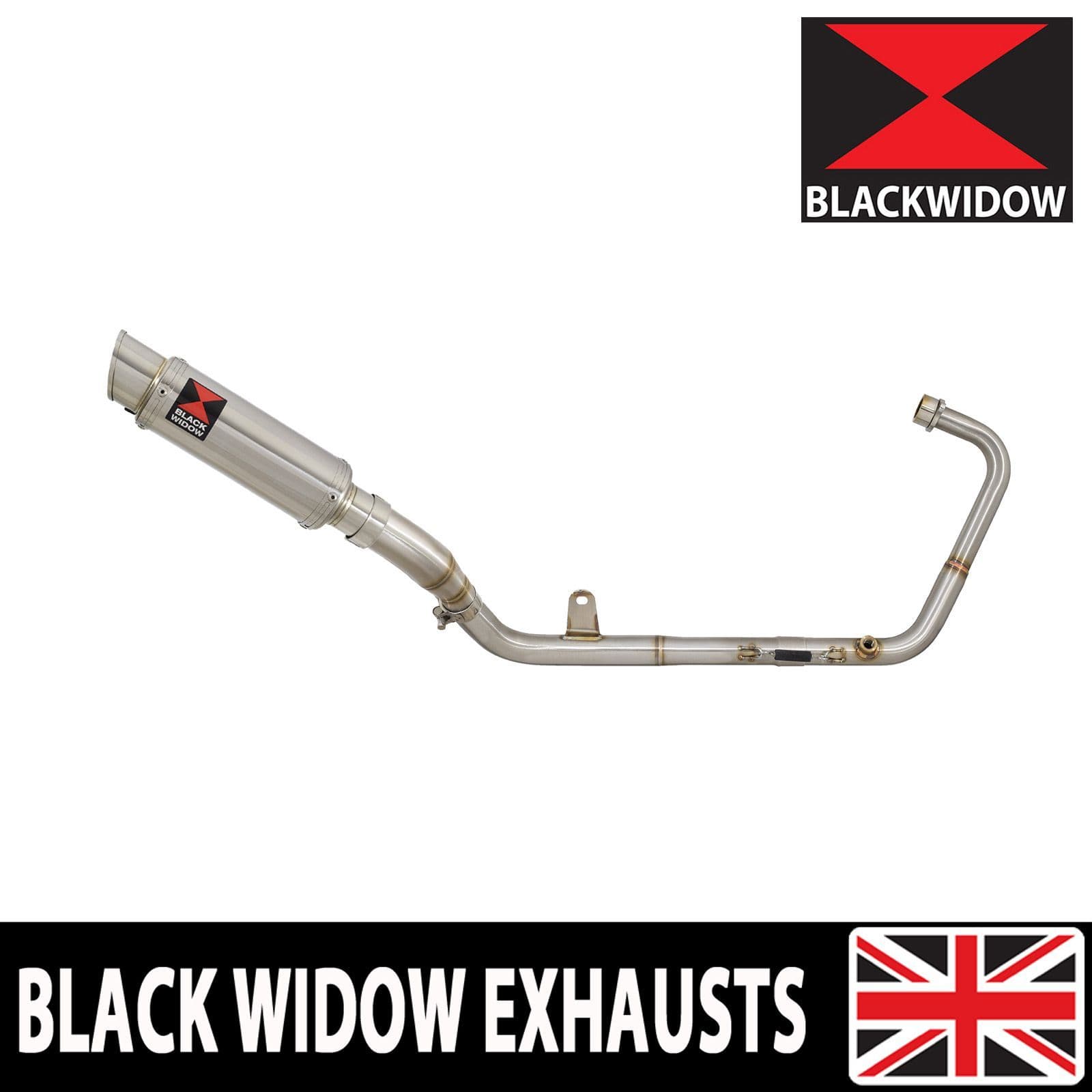 Z 125 2018 - 2024 Exhaust System 230mm GP Round Stainless Silencer