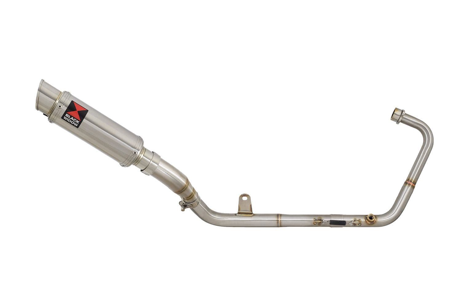 good's shop様 Z 125 2018 - 2024 Exhaust System 230mm GP Round Stainless Silencer