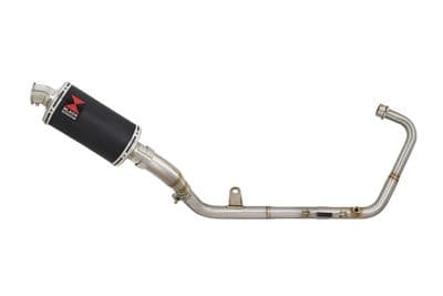Z 125 2018 - 2024 Exhaust System 230mm Oval Black Stainless Silencer