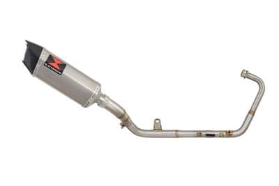 Z 125 2018 - 2024 Exhaust System 300mm Hexagonal Stainless Carbon Tip Silencer