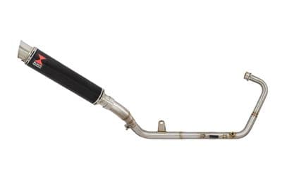 Z 125  2018 - 2024 Exhaust System 350mm GP Round Black Stainless Silencer