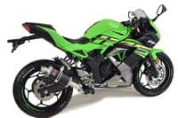 Z 250 SL Exhaust Silencer 230mm Oval Black Stainless
