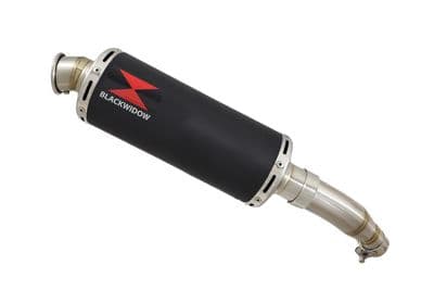 Z 250 SL Exhaust Silencer 300 mm Round Black Stainless