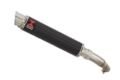 Z 250 SL Exhaust Silencer 350mm GP Round Carbon