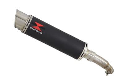 Z 250 SL Exhaust Silencer 360mm GP Round Black Stainless