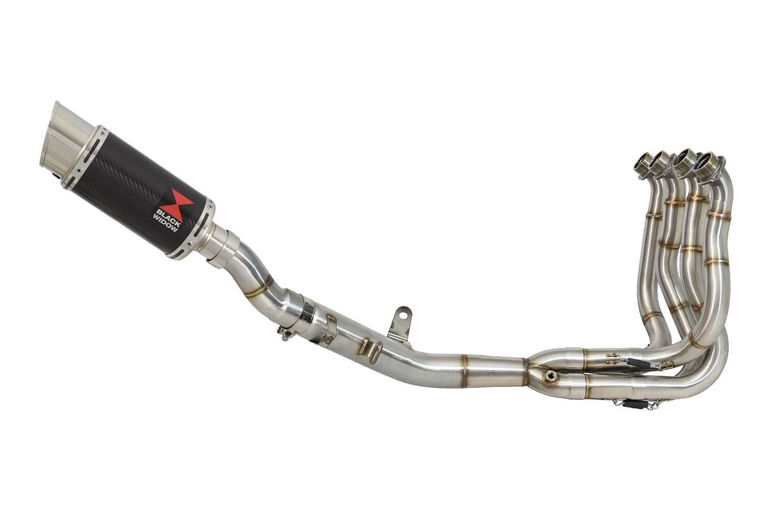 Z H2 SE 2020 - 2022 Race De-cat Exhaust System 200mm Round Carbon