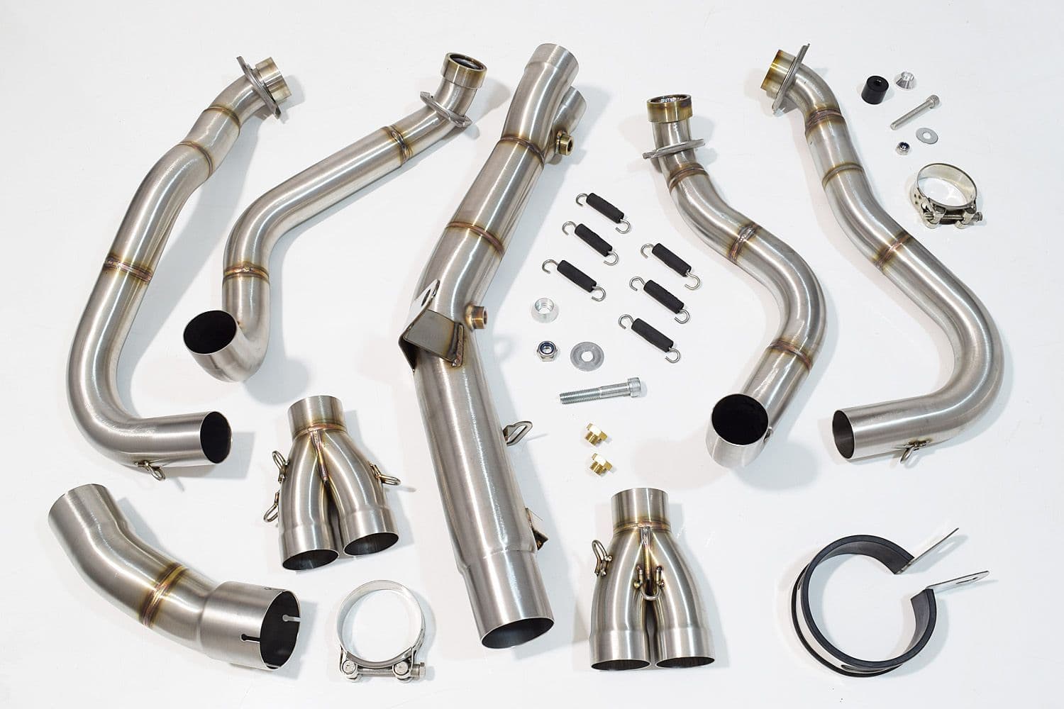 Z H2 SE 2023 - 2024 Race De-cat Exhaust System 350mm GP Round