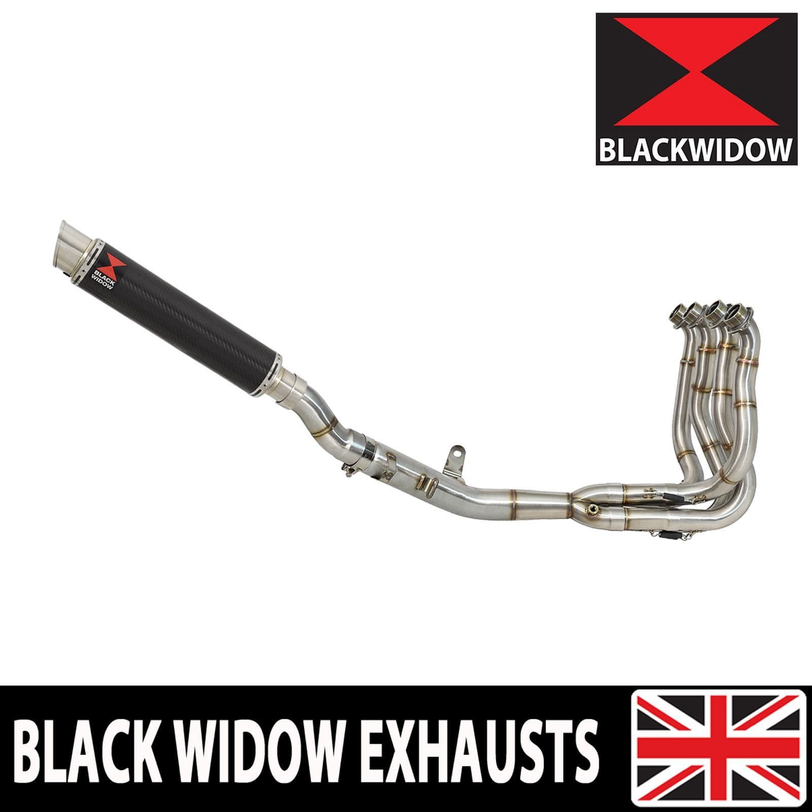 Z H2 SE 2023 - 2024 Race De-cat Exhaust System 350mm GP Round
