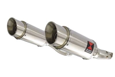 Z1000 10-19 4-2 Exhaust Silencers 200mm Round Stainless