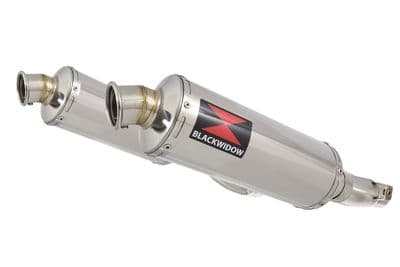 Z1000 10-19 4-2 Exhaust Silencers 300mm Round Stainless