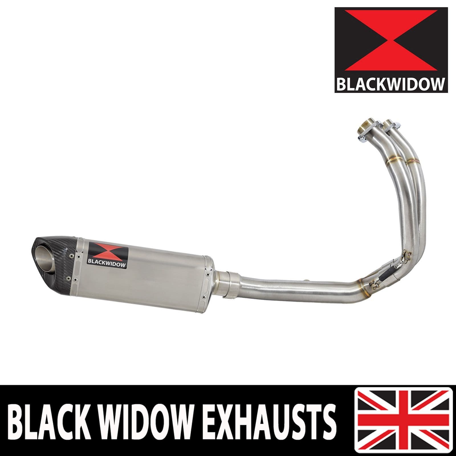 Z650 RS 2022 - 2024 De - Cat Exhaust System 300mm Tri Oval