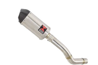 Z800 ZR800A 2013-2016 Exhaust Silencer 200mm Oval Stainless Carbon Tip