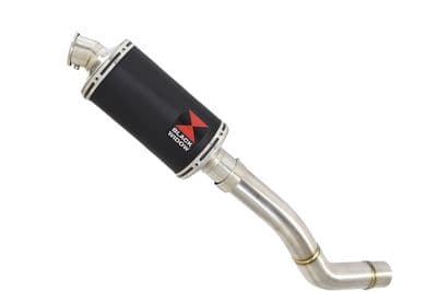 Z800 ZR800A 2013-2016 Exhaust Silencer 230mm Oval Black Stainless