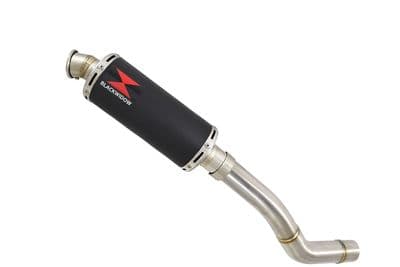 Z800 ZR800A 2013-2016 Exhaust Silencer 300mm Round Black Stainless