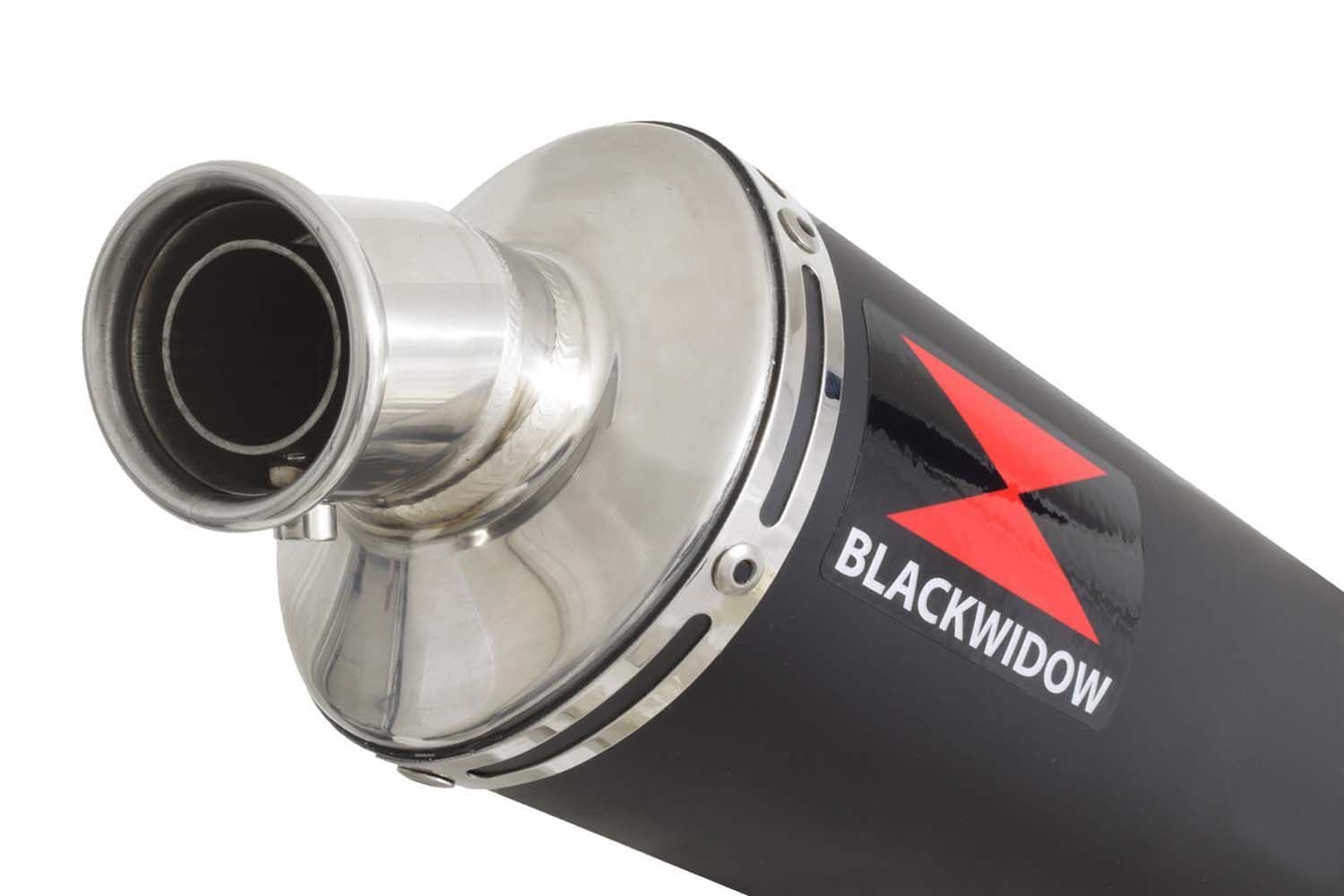 Z800 ZR800A 2013-2016 Exhaust Silencer 400mm Round Black Stainless