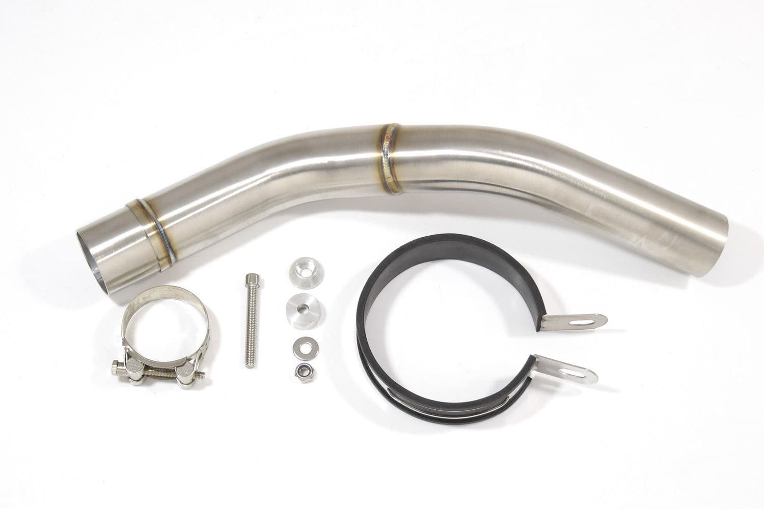 葉 Z800 ZR800A 2013-2016 Exhaust Silencer 400mm Round Black Stainless