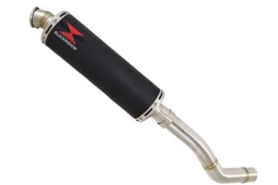 Z800 ZR800A 2013-2016 Exhaust Silencer 400mm Round Black Stainless