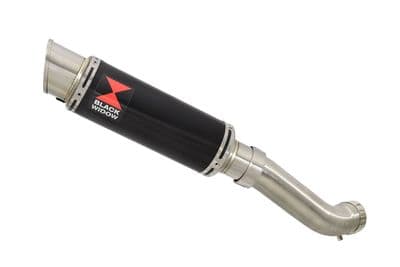 Z900 2017-2019 4-1 Exhaust Silencer 230mm GP Round Black Stainless