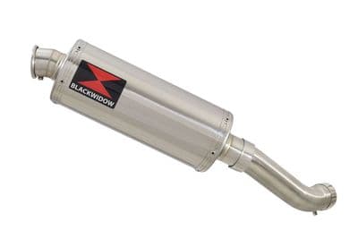 Z900 2017-2019 4-1 Exhaust Silencer 300mm Oval Stainless