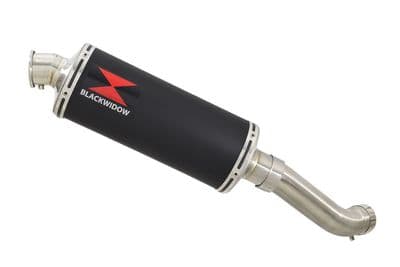 Z900 2017-2019 4-1 Exhaust Silencer 300mm Round Black Stainless