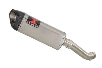 Z900 2017-2019 4-1 Exhaust Silencer 300mm Tri-Oval Stainless Carbon Tip