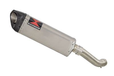 Z900 2017-2019 4-1 Exhaust Silencer 350mm Tri-Oval Stainless Carbon Tip