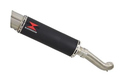 Z900 2017-2019 4-1 Exhaust Silencer 360mm GP Round Black Stainless