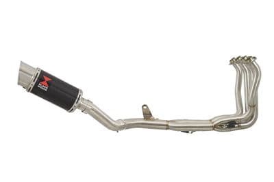 Z900 2017-2019 4-1 Race De-cat Exhaust System 200mm Round Carbon Silencer