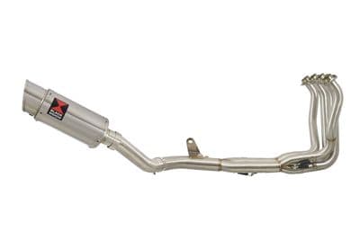 Z900 2017-2019 4-1 Race De-cat Exhaust System 200mm Round Stainless Silencer