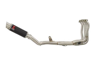 Z900 2017-2019 4-1 Race De-cat Exhaust System 230mm GP Round Carbon Silencer