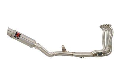 Z900 2017-2019 4-1 Race De-cat Exhaust System 230mm GP Round Stainless Silencer