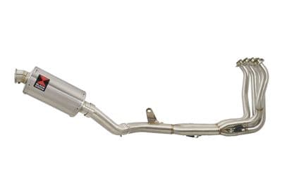 Z900 2017-2019 4-1 Race De-cat Exhaust System 230mm Oval Stainless Silencer