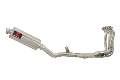Z900 2017-2019 4-1 Race De-cat Exhaust System 300mm Oval Stainless Silencer