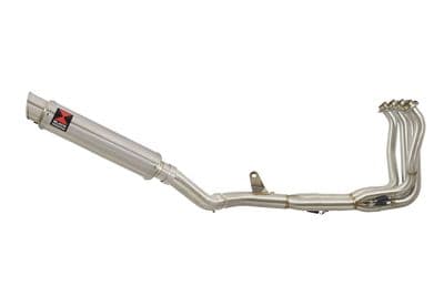 Z900 2017-2019 4-1 Race De-cat Exhaust System 350mm GP Round Stainless Silencer