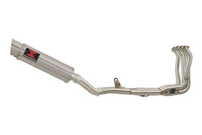 Z900 2017-2019 4-1 Race De-cat Exhaust System 360mm GP Round Stainless Silencer