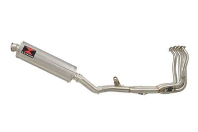 Z900 2017-2019 4-1 Race De-cat Exhaust System 400mm Oval Stainless Silencer