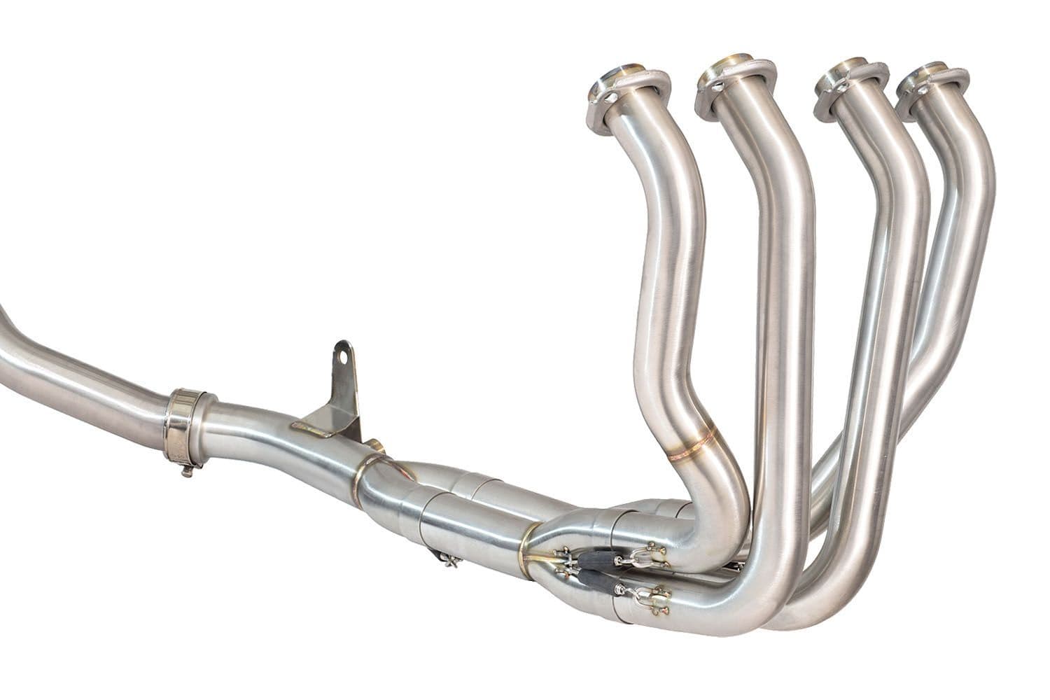 Z900 2020 - 2024 4-1 Race De - Cat Exhaust System 400mm Oval