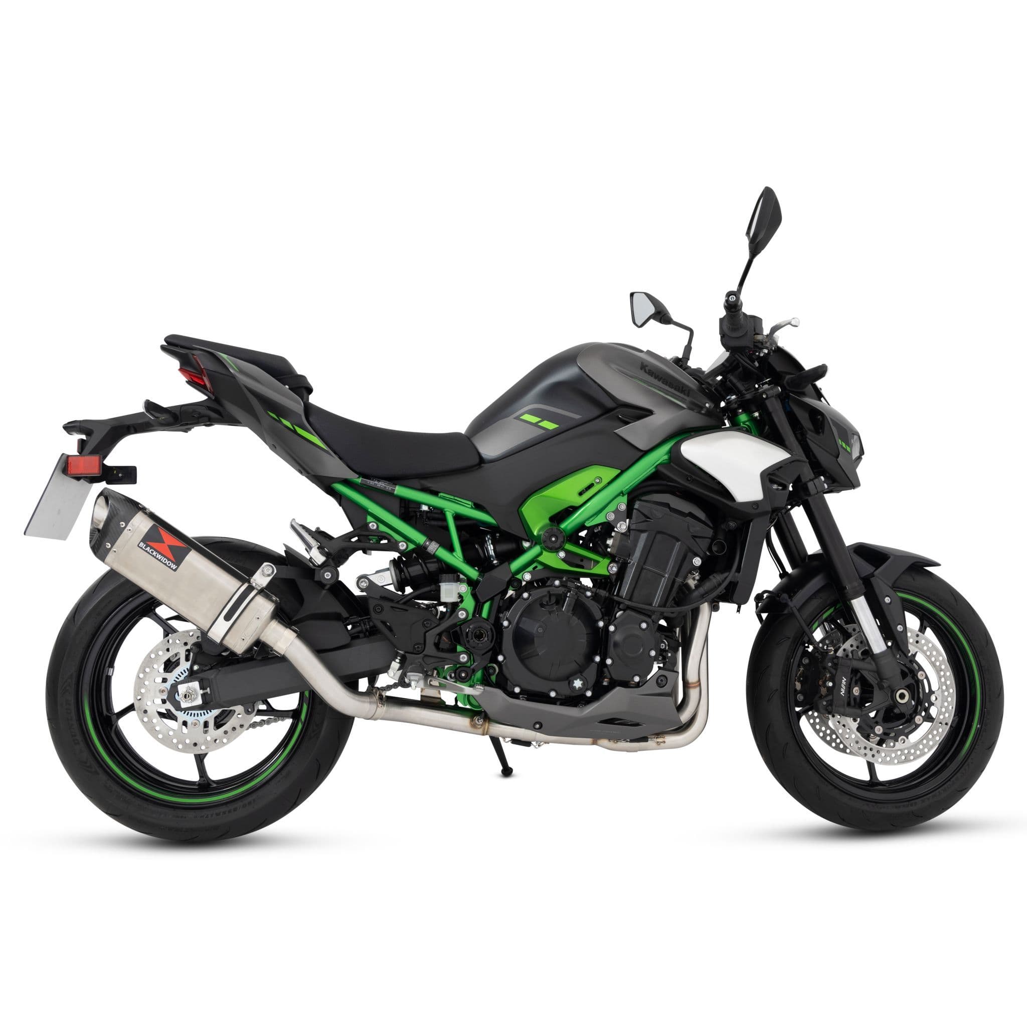 Z900 2025 - 2026 Full Exhaust System 300 mm Tri - Oval Stainless