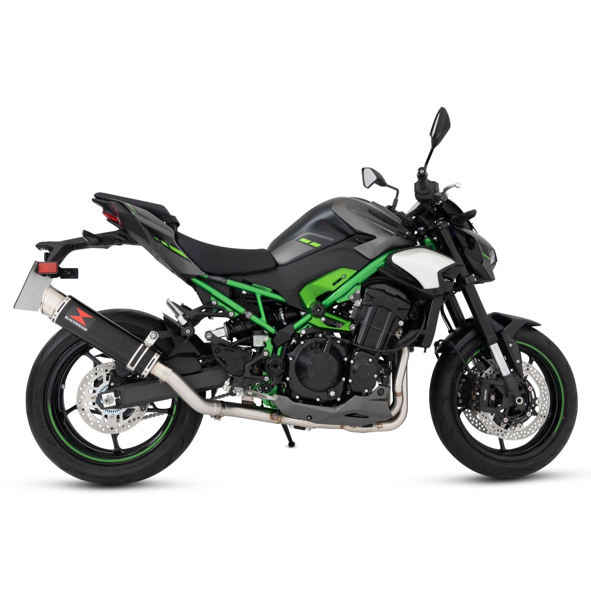 Z900 2025 - 2026 Full Exhaust System 360 mm Round GP Black
