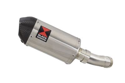 Z900RS & Cafe 4-1 Exhaust Link Pipe + 200mm Oval Stainless Carbon Tip Silencer