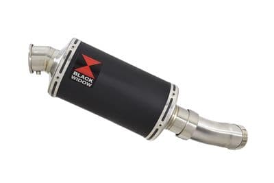 Z900RS & Cafe 4-1 Exhaust Link Pipe + 230mm Oval Black Stainless Silencer