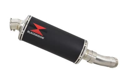 Z900RS & Cafe 4-1 Exhaust Link Pipe + 300mm Oval Black Stainless Silencer