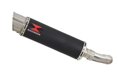 Z900RS & Cafe 4-1 Exhaust Link Pipe + 360mm GP Round Black Stainless Silencer