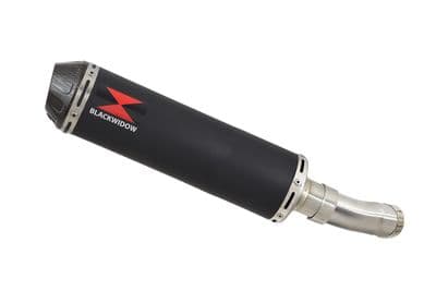 Z900RS & Cafe 4-1 Exhaust Link Pipe + 370mm Round Black Stainless Carbon Tip Silencer