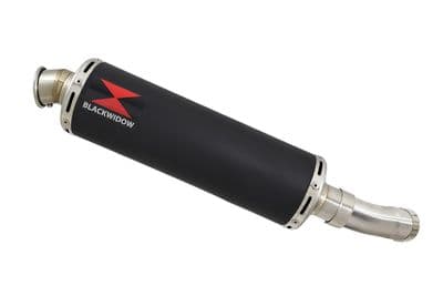 Z900RS & Cafe 4-1 Exhaust Link Pipe + 400mm Round Black Stainless Silencer